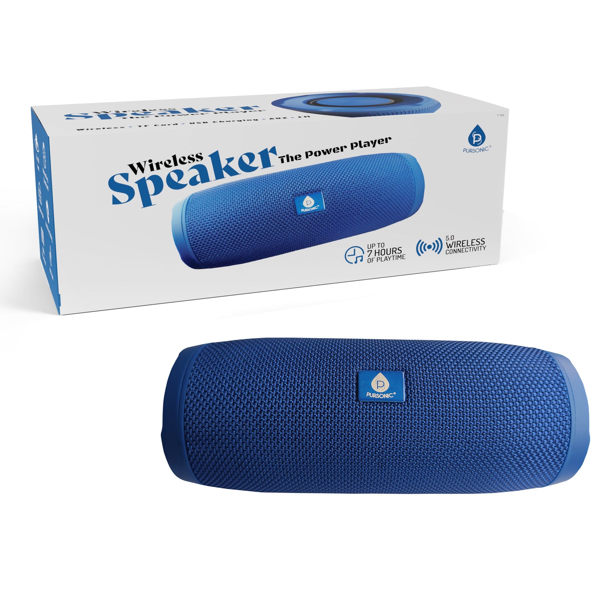 Total Audio Freedom Collection – Wireless Earbuds + Extended-Play 360° Speaker + Waterproof Suction Speaker-2